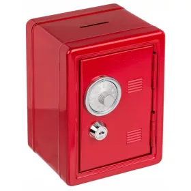    Metall-Sparschwein MINI SAFE Schreibtischkombination + Schlüssel