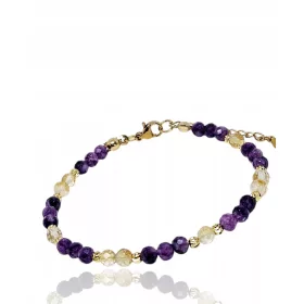  Amethyst Citrin Armband Natursteine