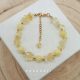 Armband Naturstein Citrin, Jade