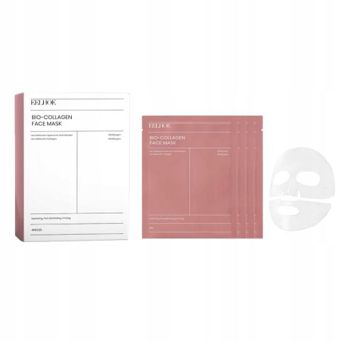  4 Stk. Bio-Kollagen Real Deep Mask, Feuchtigkeitsmaske Nr