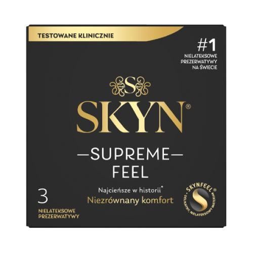  SKYN Supreme Feel Kondome, 3 Stk. DIE DÜNNSTEN DER WELT