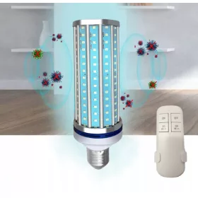  Lampe UV-C LED-Glühbirne 60W 220V mit Fernbedienung