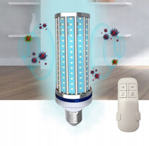  Lampe UV-C LED-Glühbirne 60W 220V mit Fernbedienung