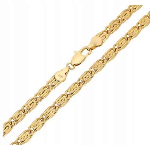  GOLDKETTE, CHIRURGENSTAHL 316L, VOGELAUGE, 50 CM