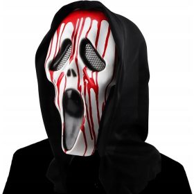    SCARFY SCREAMING MASK FÜR HALLOWEEN HORROR PROP DISCISSION GHOST PARTY
