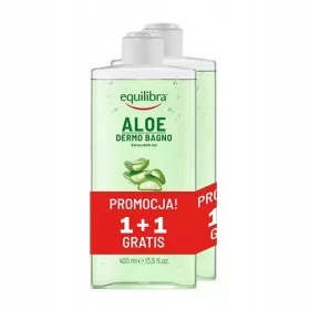  Equilibra Aloes 2x400 ml feuchtigkeitsspendendes Badegel