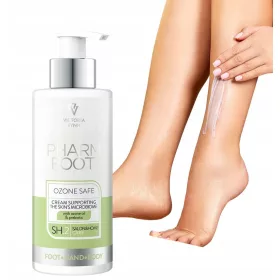    PHARM FOOT OZON SAFE SCHUTZCREME FÜR KÖRPERFÜSSE OZONIERTE OLIVE 250 ml