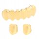  26 Bodengrills, 18 Grills mit Bling Gold-Mundkappen
