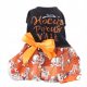  Halloween-Kleid für einen Hund mit Schleife und Muster für eine Fotosession