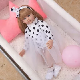    Kleidung für eine Reborn-Puppe, Imitation eines Babykörpers, 60 cm