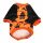  T-Shirt für einen Hund mit Kürbis- und Katzenmuster für Halloween, kleine XS