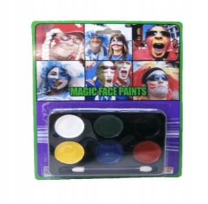  Halloween-Gesichtsfarben in 6 Farben