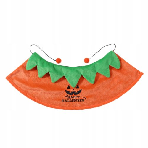  Wendbares Halloween-Hundekostüm in Form eines Kürbisses, warm
