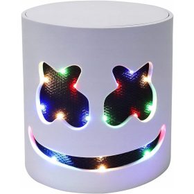  HALLOWEEN DJ MASKE LED MARS SCHAUMSTOFFHAUBE