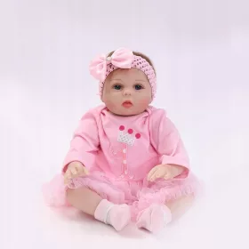  Baby-Body aus künstlicher Silikon-Baumwolle, 55 cm