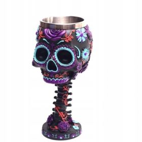  Ritual Kelch Totenkopf Skelett Mexiko Tasse