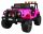  Jeep Monster 4x4 Geländewagen für Kinder Pink + Fernbedienung + Einstellung