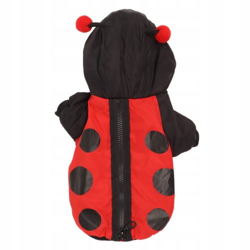  Warme Hundejacke im Halloween-Marienkäfer-Stil für kleine Hunde