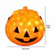  Halloween-Kürbislampe mit Halloween-Süßigkeitseimer