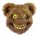  Halloween-Maske Teddybär 26x27cm HALLOWEEN PARTY