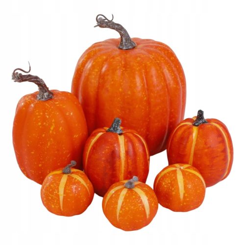  A/7x Studenten-Kürbisse, Schaumstoff-Basteleien, Herbst-Halloween