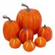  A/7x Studenten-Kürbisse, Schaumstoff-Basteleien, Herbst-Halloween