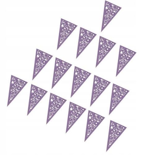  o-8 x Girlanden-Wimpelkette für Hochzeiten