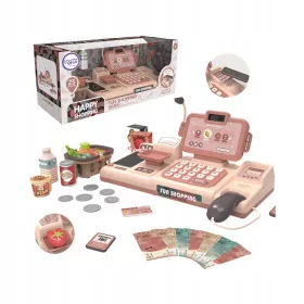    Woopie Registrierkasse für Kinder, Scanner, Waage, Mikrofon
