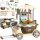  WOOPIE FastFood Shop on Wheels Trolley Koffer 59 Zubehörteile 4in1