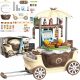  WOOPIE FastFood Shop on Wheels Trolley Koffer 59 Zubehörteile 4in1