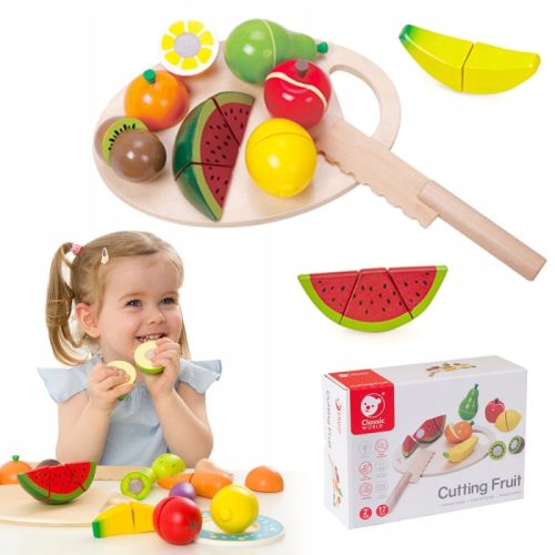  Classic World Obstset aus Holz