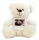  Ein weißer Teddybär im T-Shirt mit Ihrem Foto - Foto-Teddybär