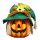  o-Beleuchtete Halloween-Schaumlaterne mit