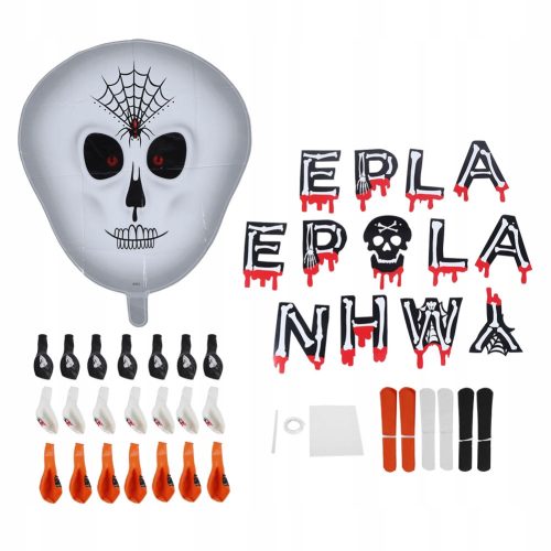  o-HALLOWEEN-BALLON-SET - SKELETT