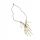 8x Halloween-Schmuck Knochen-Halskette Totenkopf-Halsband