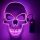  Gruselige leuchtende Totenkopfmaske für Halloween