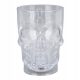  20 Unzen leuchtender Totenkopf-Becher, LED, bunte Halloween-Lichter, 50 mAh