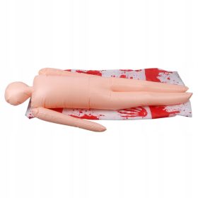    Halloween Fake Dead PVC Gruseldekoration für Hausgarten-Terrassenparty