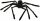  KÜNSTLICHE SPINNE ORNAMENT HALLOWEEN DEKORATION 30CM