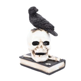    Skelettfigur mit lebendigen Farben und Details für die Halloween-Dekoration