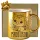  GOLDENE Psycholoszka-Tasse, GESCHENK FÜR EINEN THERAPEUTEN, PSYCHOLOGEN, PSYCHOLOGEN