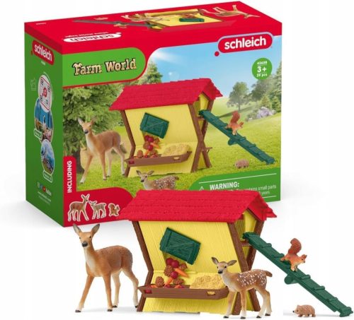  Schleich Füttern von Waldtieren 42658