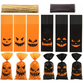  120x HALLOWEEN-SÜßBEUTEL HALLOWEEN-SÜßVERPACKUNG