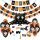  HALLOWEEN-DEKO 26-TEILIGES PARTY-DEKO-SET LUFTBALLONS-BANNER