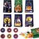  EINE SÜSSIGKEITEN-PAPIERTASCHE 6x HALLOWEEN-PAPIERTASTEN-SET