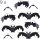  HALLOWEEN Fledermäuse Fledermaus-Set Dekoration 3 groß, 3 mittel, 3 klein
