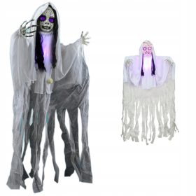    SPIRIT HÄNGENDES GEIST HALLOWEEN DEKORATION HAUS ORNAMENT BELEUCHTET 109 cm