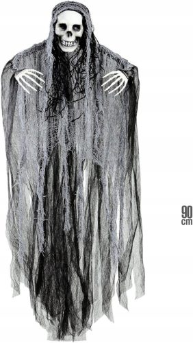  REAPER GLAM SKELETON PHANTOM HALLOWEN DEKO ZUM AUFHÄNGEN 90cm