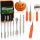  ZUBEHÖR ZUM KÜRBISSCHNITZEN 12-TEILIGES HALLOWEEN-SET