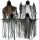  4x HALLOWEEN GHOSTS GEISTER SET 48cm DEKORATIONEN HALLOWEEN DEKORATIONEN
